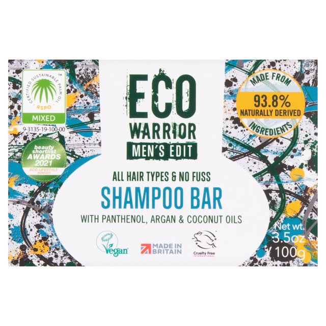Eco Warrior Men's Edit Shampoo Bar