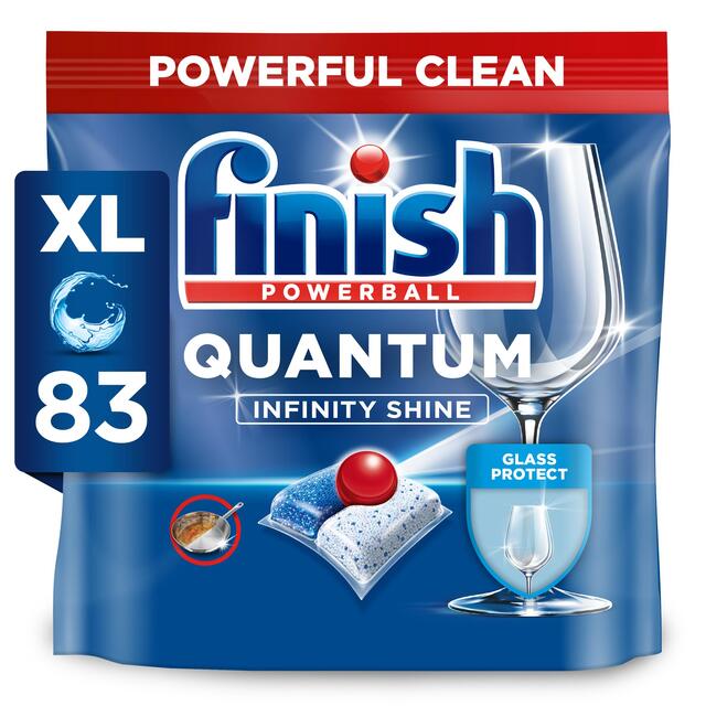 Finish Quantum Infinity Shine Dishwasher Tablets Original
