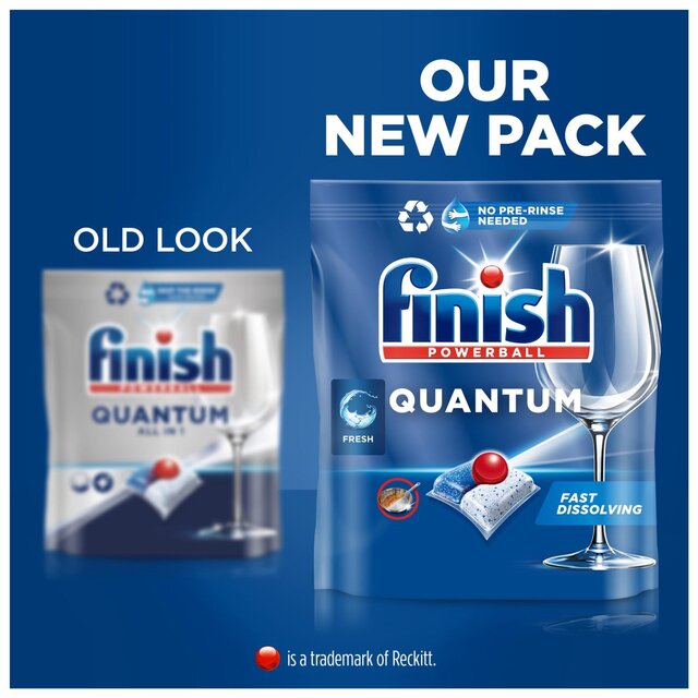 Finish Quantum Infinity Shine Dishwasher Tablets Original thumbnail 3