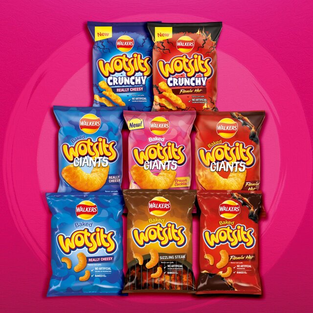 Walkers Wotsits Giants Prawn Cocktail Sharing Bag Snacks thumbnail 5