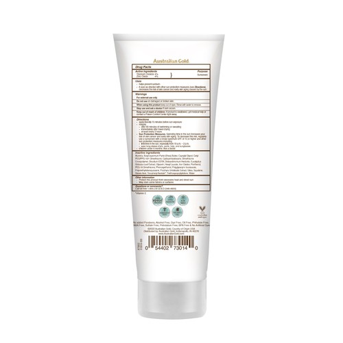 Australian Gold Botanical SPF 50 Tinted Face Sun Lotion Fair To Light thumbnail 3