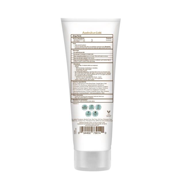 Australian Gold Botanical SPF 50 Tinted Face Sun Lotion Fair To Light thumbnail 3