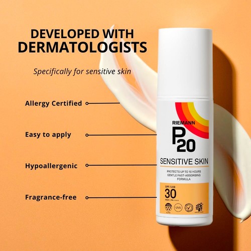P20 Sensitive SPF 30 Sun Cream thumbnail 4