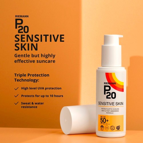 P20 Sensitive SPF 50+ Sun Cream thumbnail 6