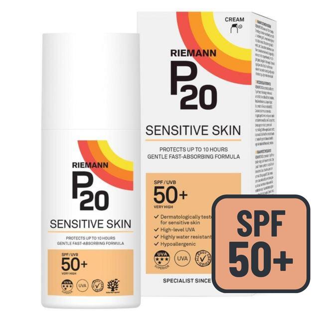 P20 Sensitive SPF 50+ Sun Cream