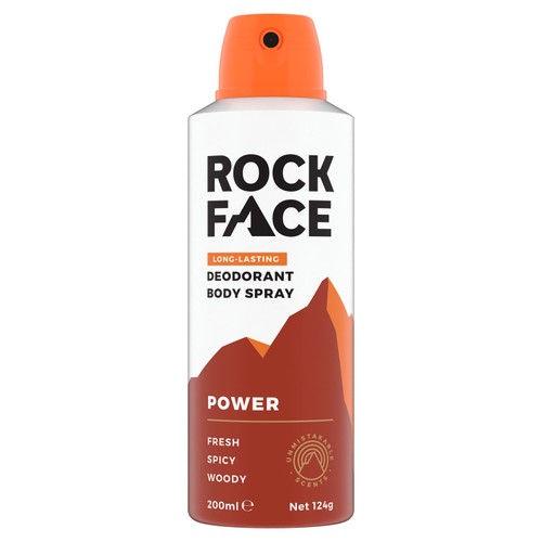 Rock Face Power Body Spray