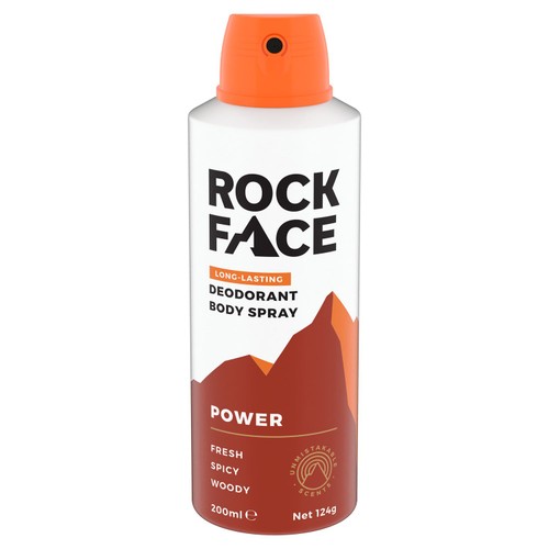 Rock Face Power Deodorant Body Spray thumbnail 2