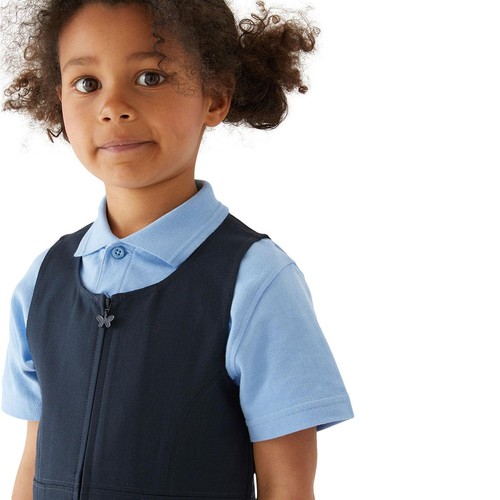 M&S Pleated Pinafore 4-5 Y thumbnail 2