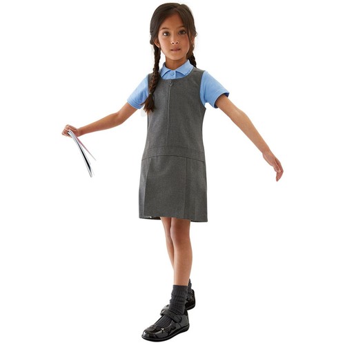 M&S Pinafore, 2 Pack, 11-12 Years thumbnail 3