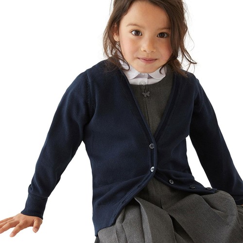 M&S 2PK COTTON CARDIGAN WITH STAYNEW 12-13Y thumbnail 4