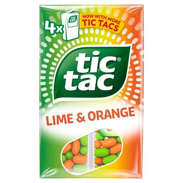 Tic Tac Lime & Orange Mini Sweets Multipack
