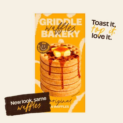 Griddle Bakery Original Wholegrain Toaster Waffles thumbnail 2