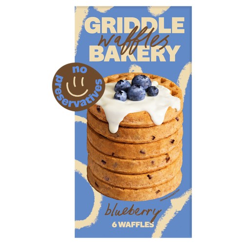 Griddle Blueberry Toaster Waffles