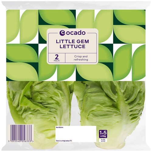Ocado Little Gem Lettuce thumbnail 2
