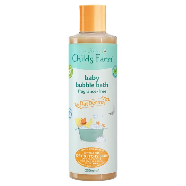 Childs Farm OatDerma Unfragranced Baby Bubble Bath