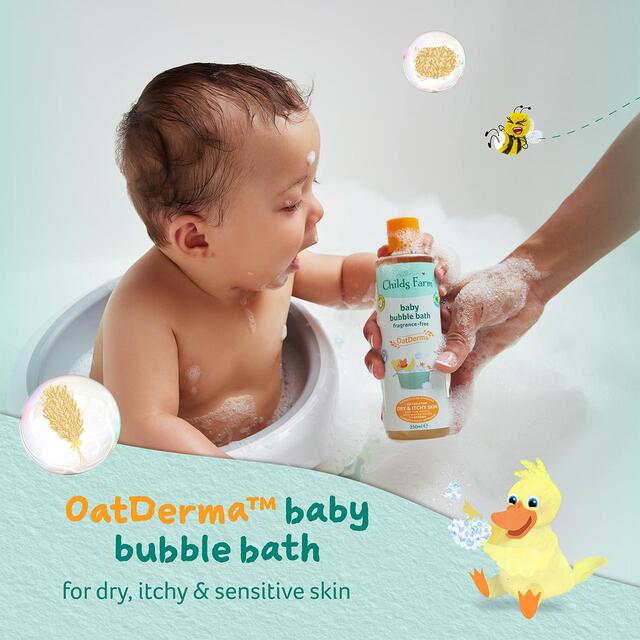 Childs Farm OatDerma Unfragranced Baby Bubble Bath thumbnail 2