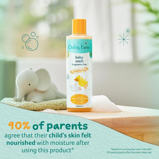 Childs Farm OatDerma Unfragranced Baby Wash thumbnail 3