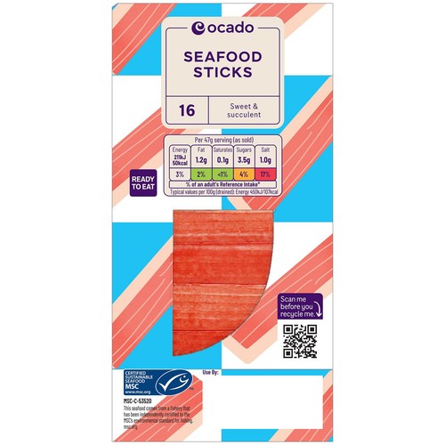 Ocado 16 MSC Seafood Sticks thumbnail 2