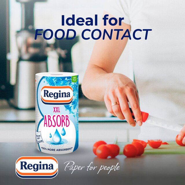 Regina Absorb Kitchen Roll 100 Supersized Sheets 1 Roll thumbnail 3
