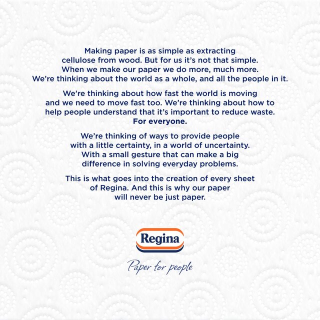 Regina Absorb Kitchen Roll 100 Supersized Sheets 1 Roll thumbnail 6