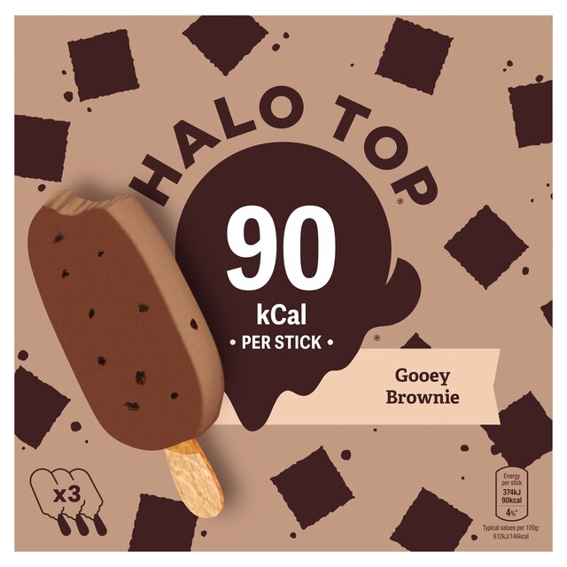 Halo Top Gooey Brownie Stick thumbnail 2