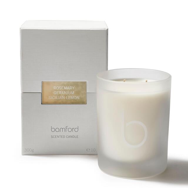 Bamford Rosemary Double Wick Candle