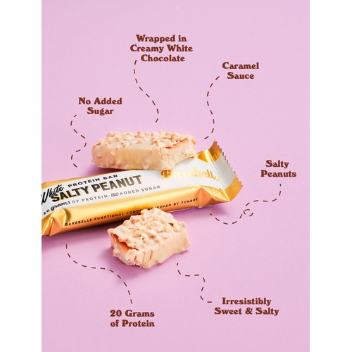 Barebells Protein Bar White Chocolate Salty Peanut thumbnail 4