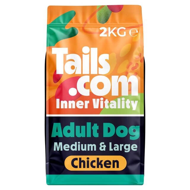 Tails.com Inner Vitality Medium & Large Adult Dog Dry Food Chicken