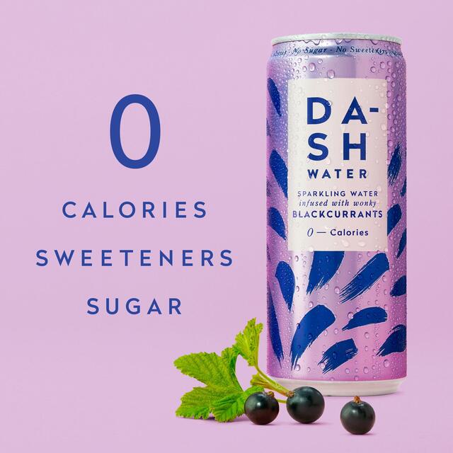 DASH Blackcurrant Infused Sparkling Water thumbnail 3