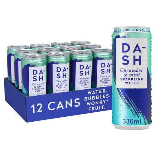 DASH Cucumber & Mint Infused Sparkling Water