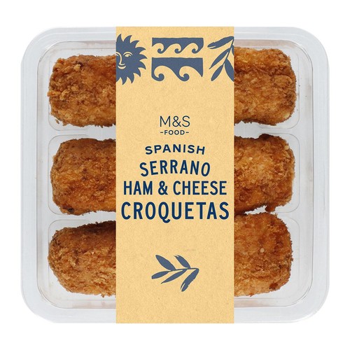 M&S Spanish Serrano Ham & Cheese Croquettes