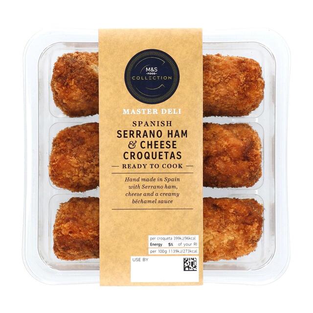 M&S Spanish Serrano Ham & Cheese Croquettes