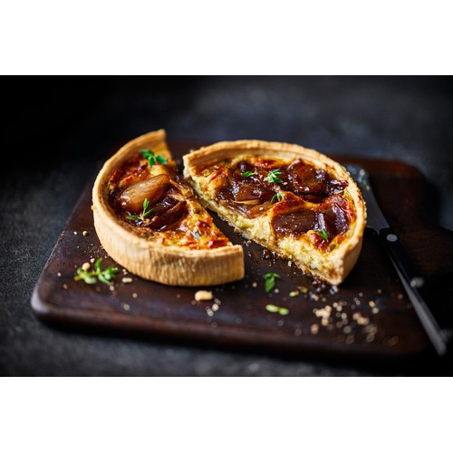 M&S Barbers Cheddar & Caramelised Onion Quiche thumbnail 2