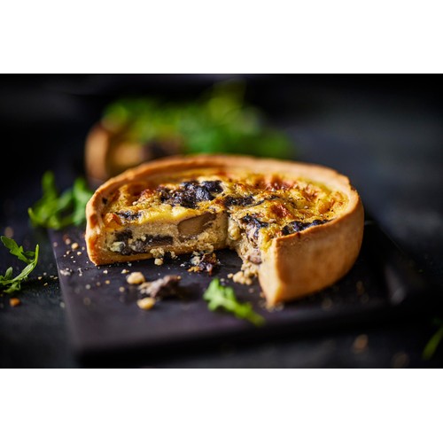 M&S Portobello Mushroom & Mascarpone Quiche thumbnail 2