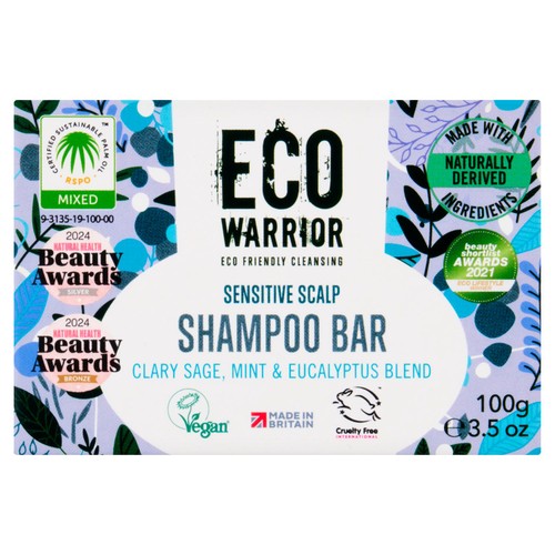 Eco Warrior Sensitive Scalp Shampoo Bar