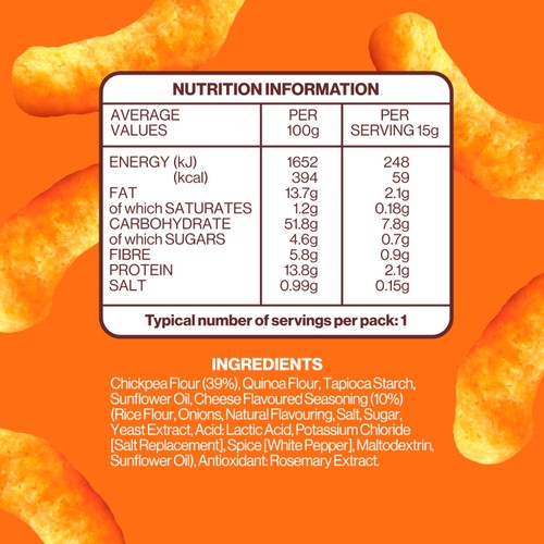 Hippeas Chickpea Puffs - Take it Cheesy Multipack thumbnail 2