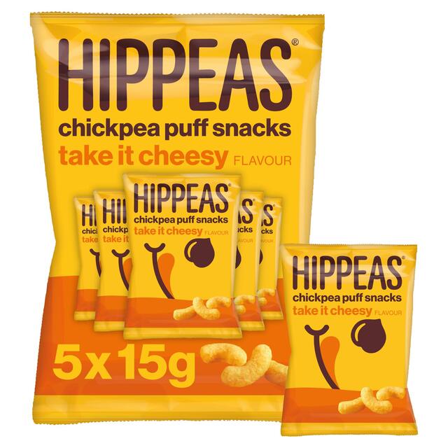 Hippeas Chickpea Puffs - Take it Cheesy Multipack