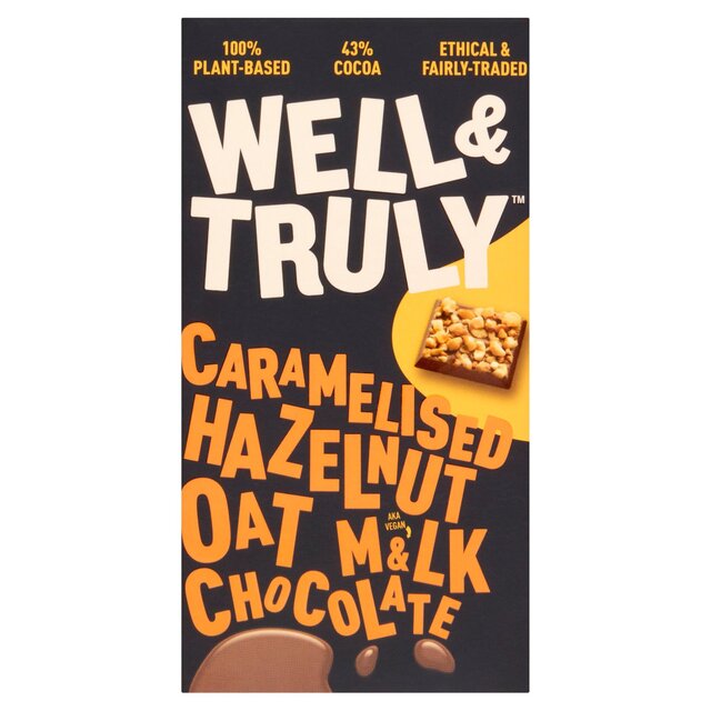 Well&Truly Oat Milk Chocolate Caramelised Hazelnut