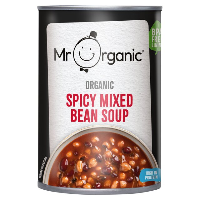 Mr Organic Spicy Mixed Bean Soup