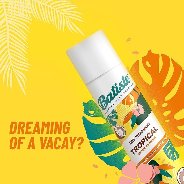 Batiste Dry Shampoo in Tropical, Coconut & Floral Fragrance thumbnail 3