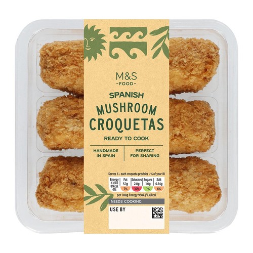 M&S Spanish Mushroom Croquettes thumbnail 2