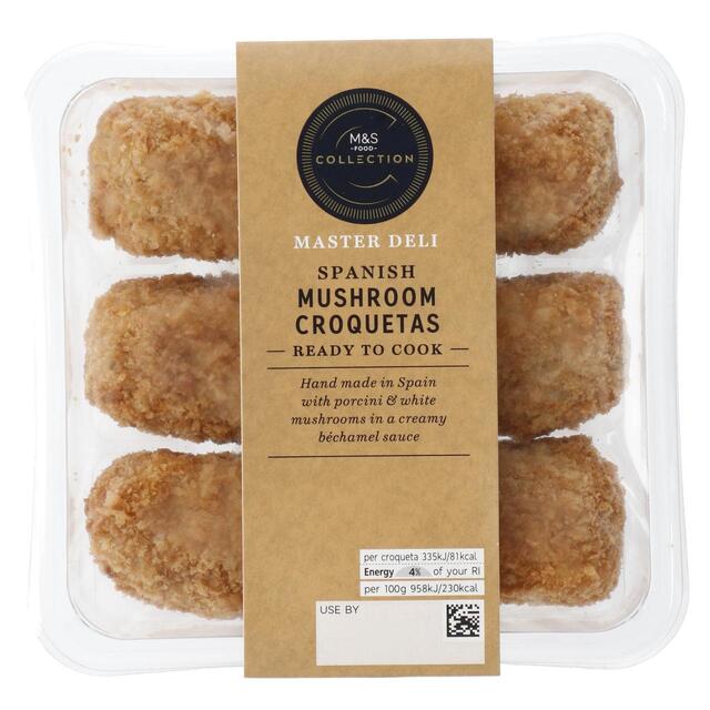 M&S Spanish Mushroom Croquettes