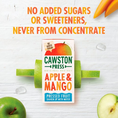 Cawston Press Apple & Mango Kids Juice Drink thumbnail 2