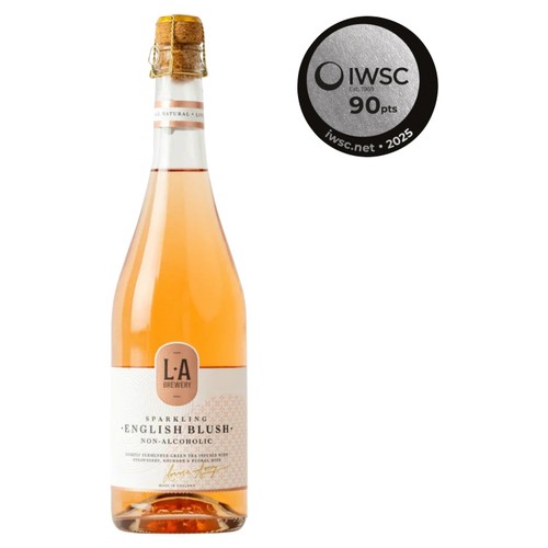 LA Brewery Sparkling English Blush Kombucha