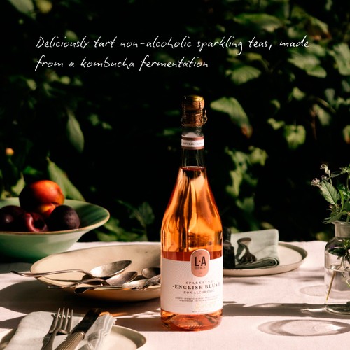 LA Brewery Sparkling English Blush Kombucha thumbnail 4