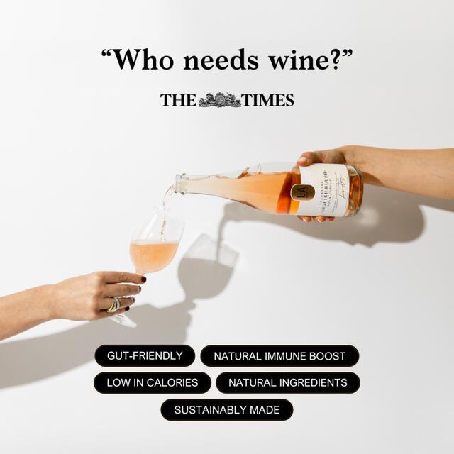 LA Brewery Sparkling English Blush Kombucha thumbnail 5