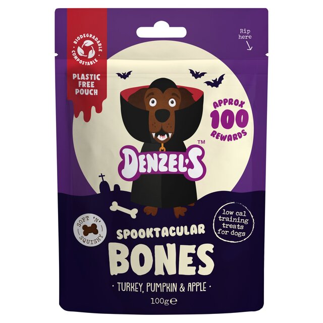 Denzel's Halloween Spooktacular Bones Soft 'n' Squishy Low Cal Dog Treats thumbnail 2