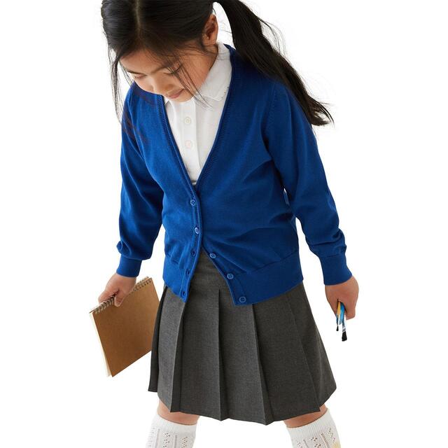 M&S Cotton Cardigan, 2 Pack, 3-14 Years, Blue thumbnail 3