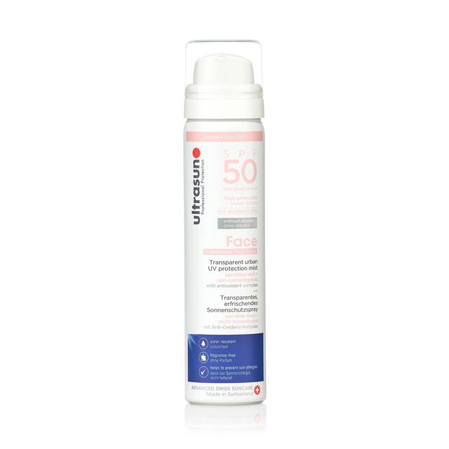 Ultrasun SPF 50 Face & Scalp Sunscreen Mist thumbnail 2