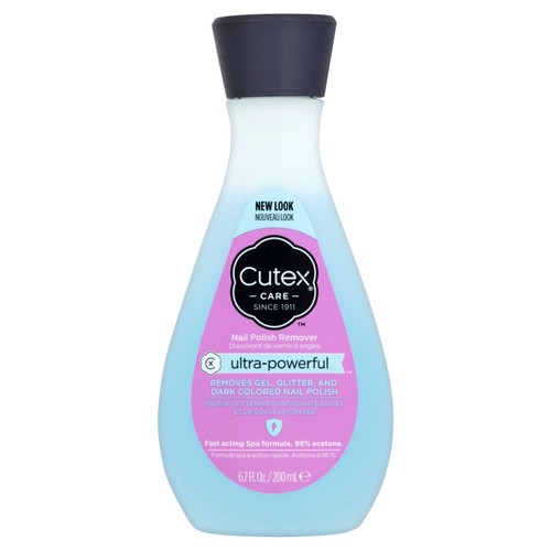 Cutex Ultra Powerful Nail Polish Remover, Gel & Hard To Remove Polishr